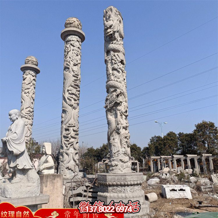 精美石雕文化庭院，欣賞絢麗景觀