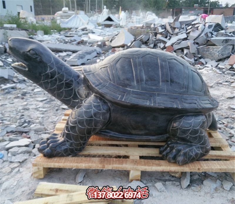 不銹鋼仿銅雕塑烏龜，裝點(diǎn)你的戶外草坪