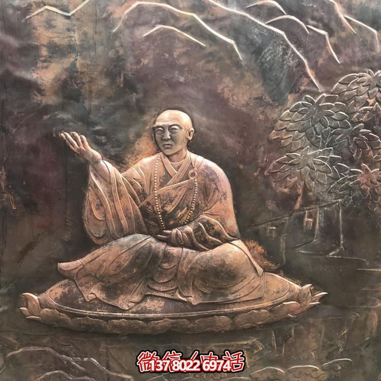 鑄銅觀音佛像浮雕壁畫，帶給大型寺廟儀式感的非凡氣派