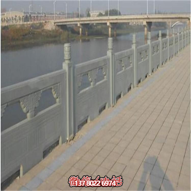 精美青石雕刻欄板，提升景區(qū)、寺廟、湖邊裝飾效果