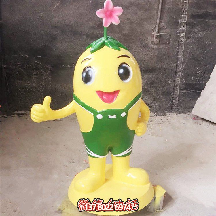玻璃鋼卡通人物雕塑，給幼兒園創(chuàng)意擺放