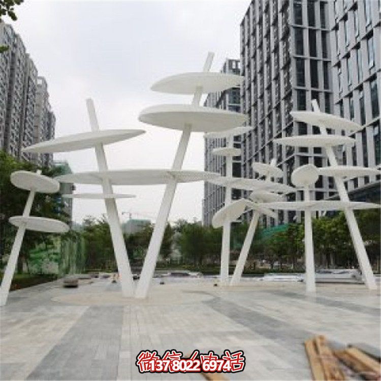 不銹鋼大型樹葉雕塑，為你的戶外景觀創(chuàng)造獨(dú)特的創(chuàng)意