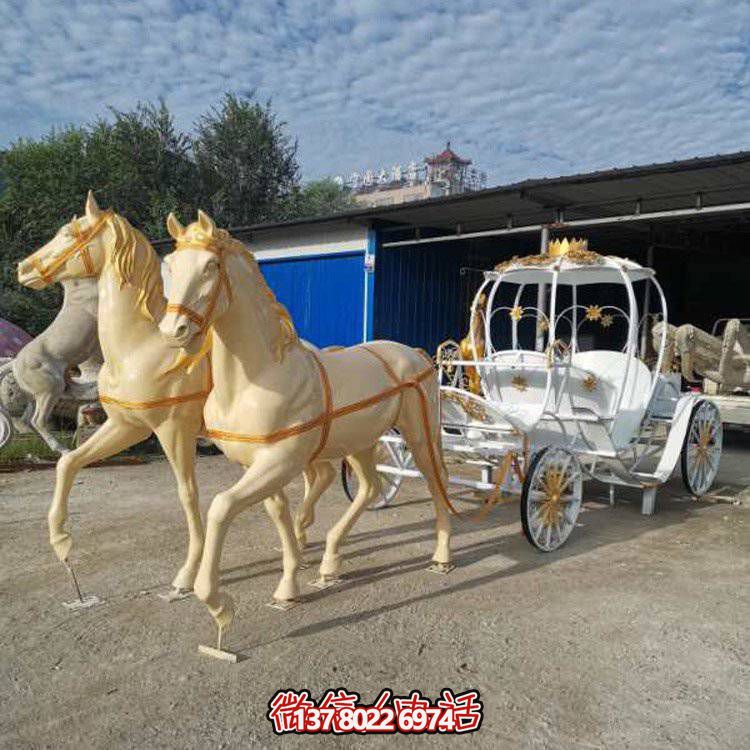 玻璃鋼仿真動物馬車，讓您的公園和游樂場更具吸引力
