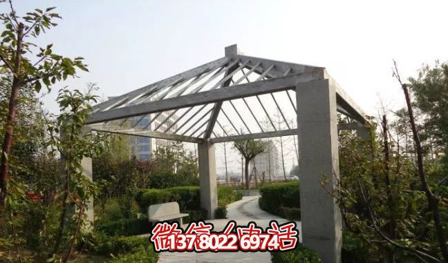 花崗巖石雕涼亭，點綴精彩的戶外空間