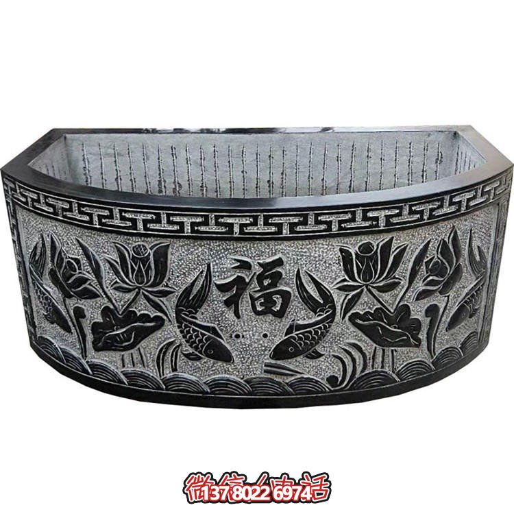 藝術(shù)精美的石雕擺件，點綴美麗庭院