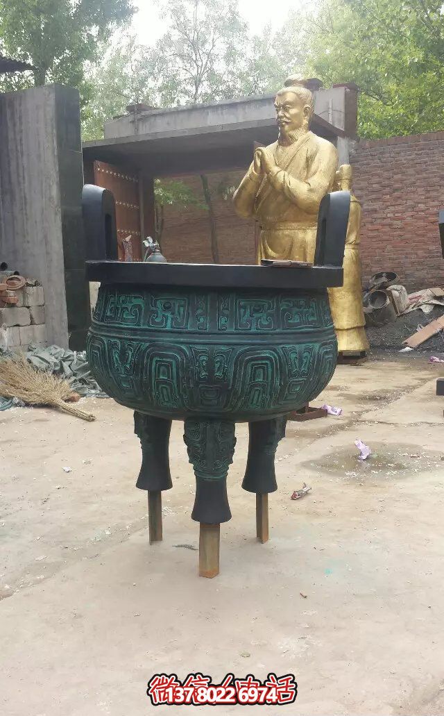 精美青銅雕塑，提升寺廟文物景觀