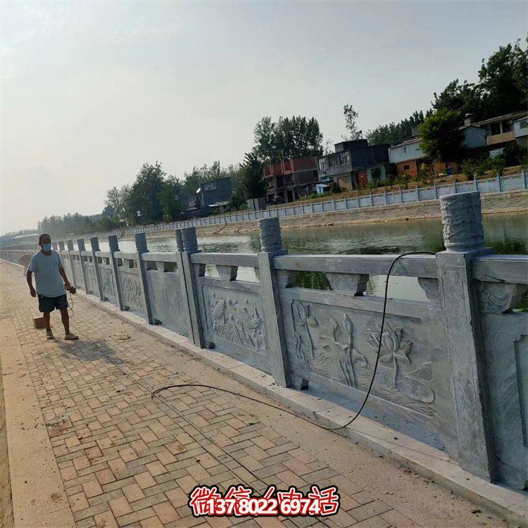 唯美的大理石欄桿雕塑，為園林景觀增添絕美風(fēng)采