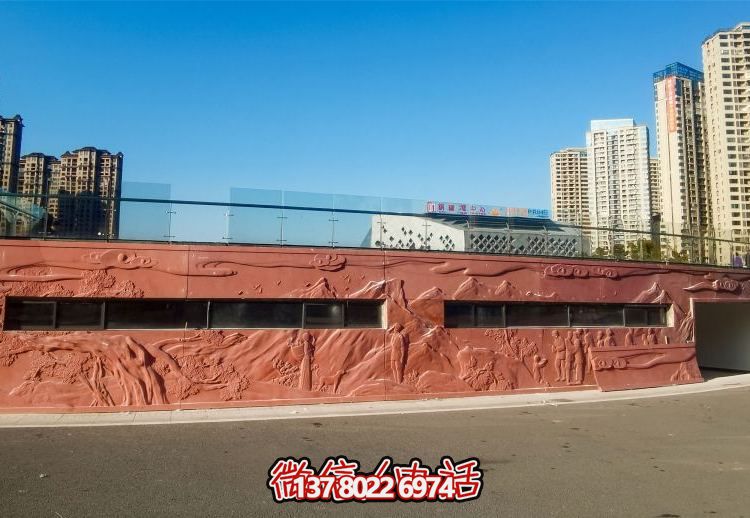 絢麗藝術(shù)空間，創(chuàng)意戶外浮雕銅雕影壁壁畫(huà)雕塑