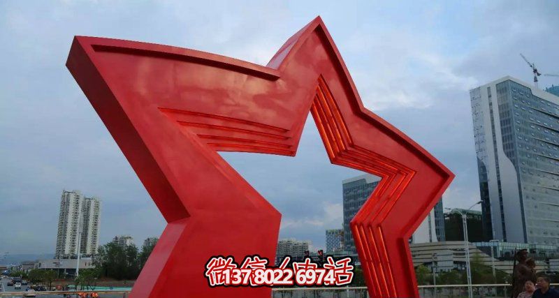 不銹鋼雕塑拱門(mén)，點(diǎn)綴景觀廣場(chǎng)
