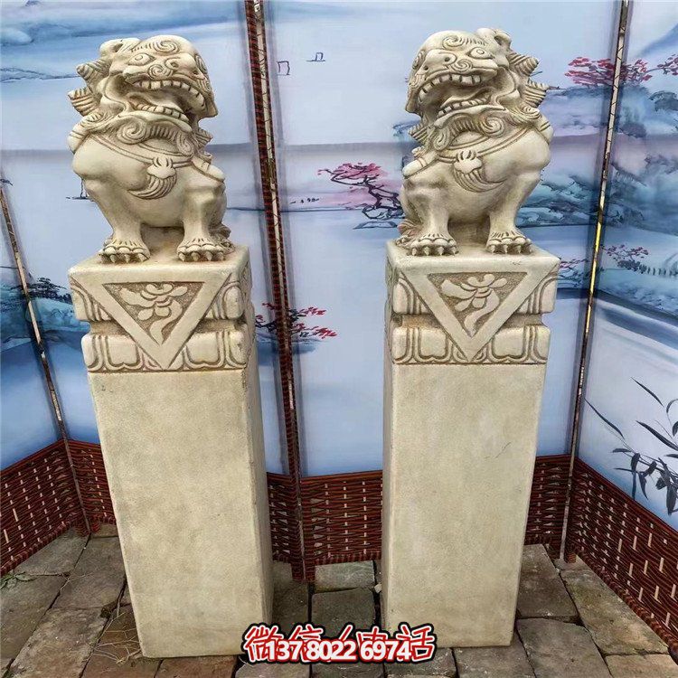 精美石雕擺件，裝點(diǎn)家中庭院