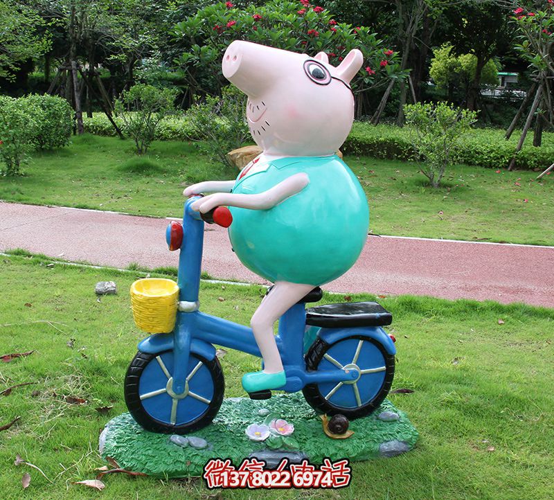 玻璃鋼雕塑裝置，點綴公園景觀
