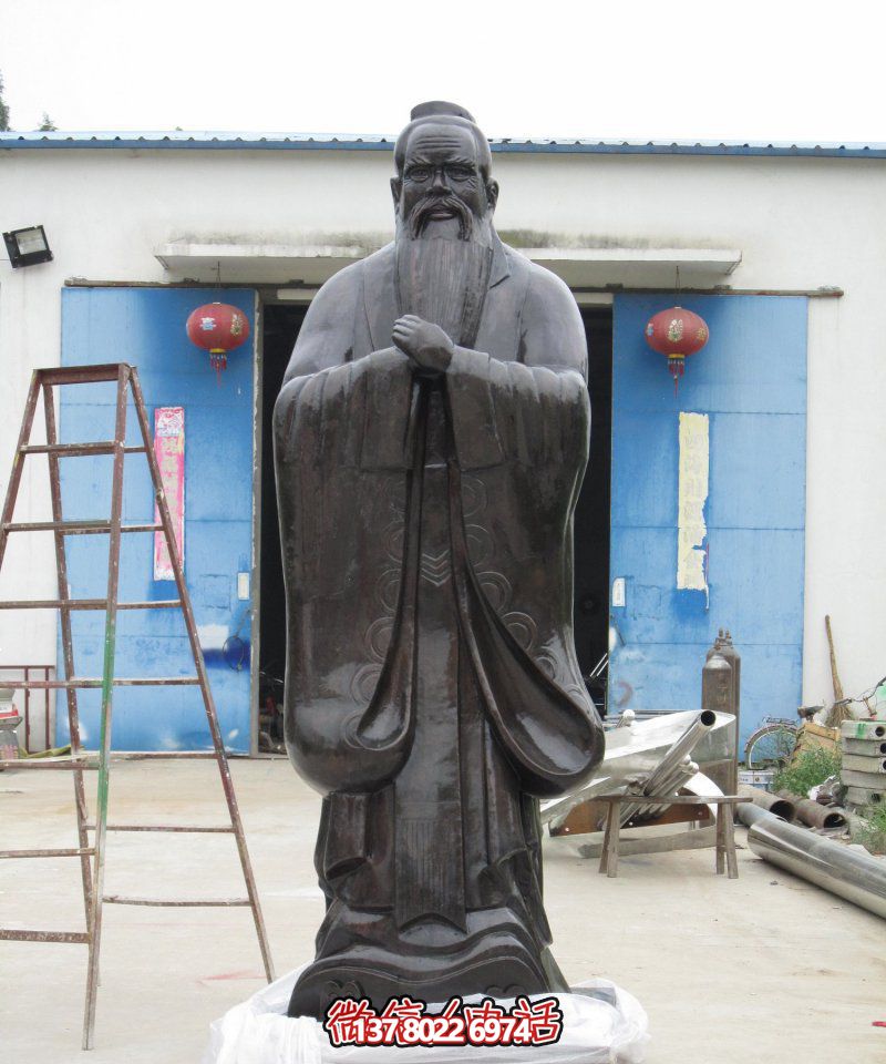 走進古典文化，探索老子青銅雕塑之美