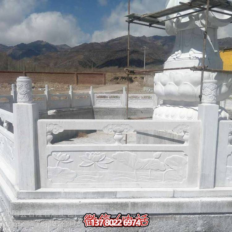 大理石欄桿雕塑，為公園、戶外景區(qū)增添優(yōu)雅氣質(zhì)