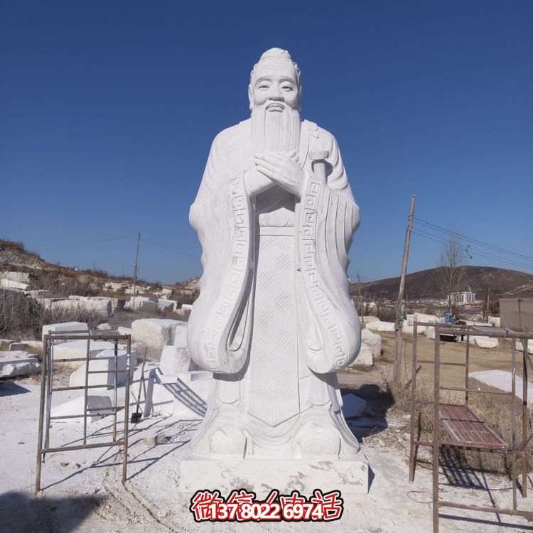 漢白玉雕塑——傳承歷史文化，喚起名人記憶