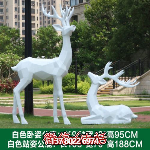 玻璃鋼雕塑裝置，點綴小區(qū)園林景觀