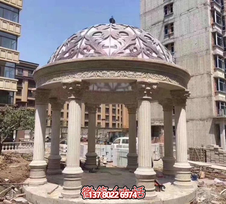 歐式羅馬涼亭，營造優(yōu)雅小區(qū)花園