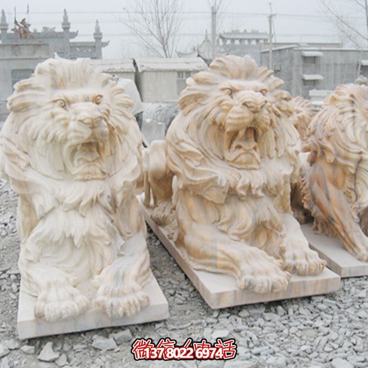 仿真獅子雕塑，為公園、動(dòng)物園帶來(lái)活力