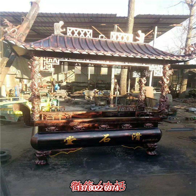 獨(dú)特創(chuàng)意銅雕香爐，讓你體驗(yàn)寺廟式神秘雕塑感受