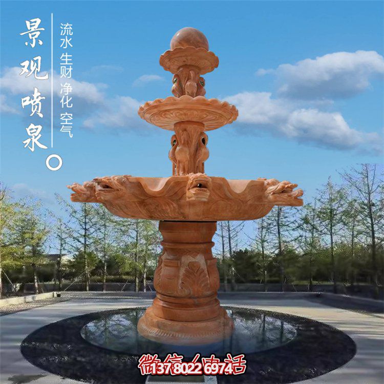 歐式風(fēng)水花園，為您的小區(qū)、別墅帶來滿滿的福氣