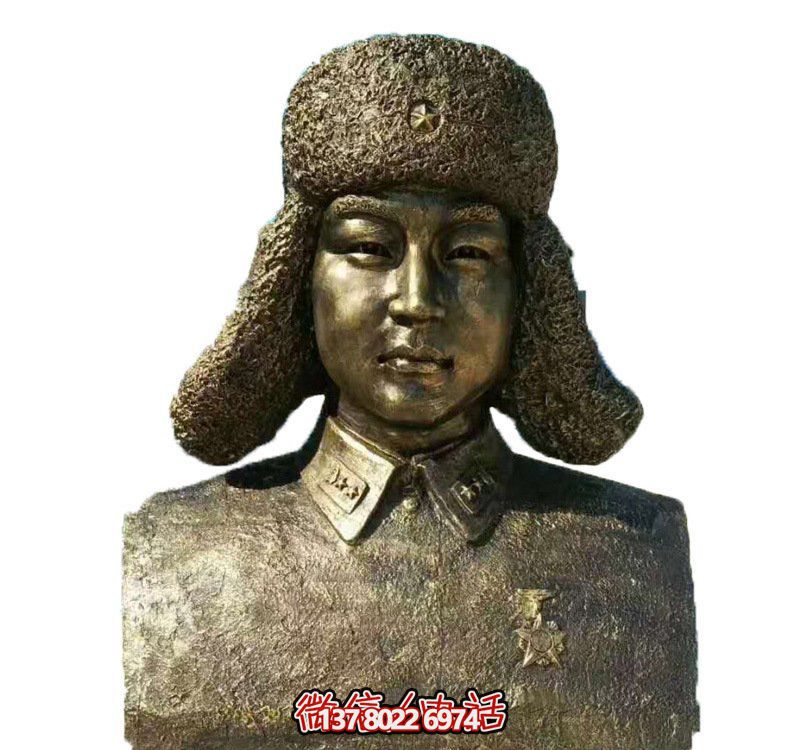 玻璃鋼雷鋒雕塑英雄尊崇，點亮校園