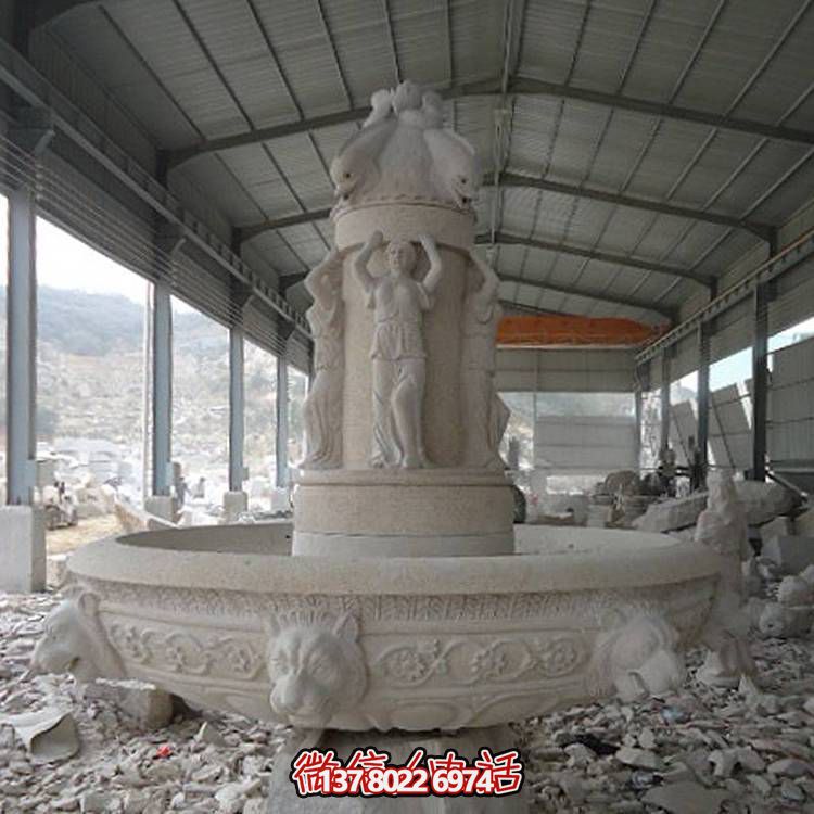 大理石石雕水景噴泉，裝點你的庭院、園林景觀