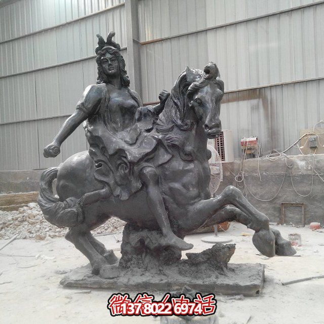 西方風格玻璃鋼雕塑，打造精美景觀