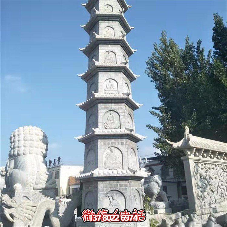 古典佛教雕塑藝術(shù)——精美青石舍利塔、石塔寺、佛塔