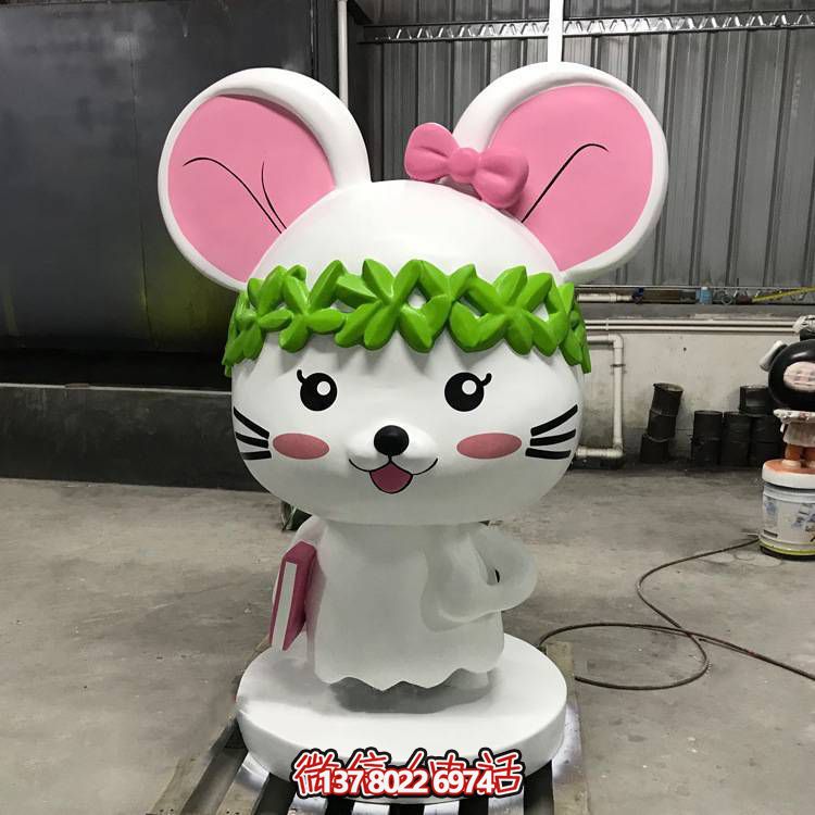 玻璃鋼制動(dòng)物景觀擺件，專為幼兒園兒童打造