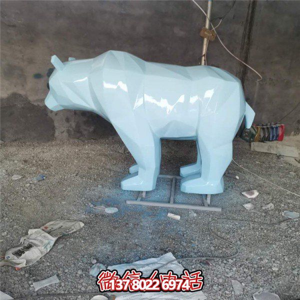 玻璃鋼幾何雕塑，裝飾動(dòng)物園園林和戶(hù)外空間