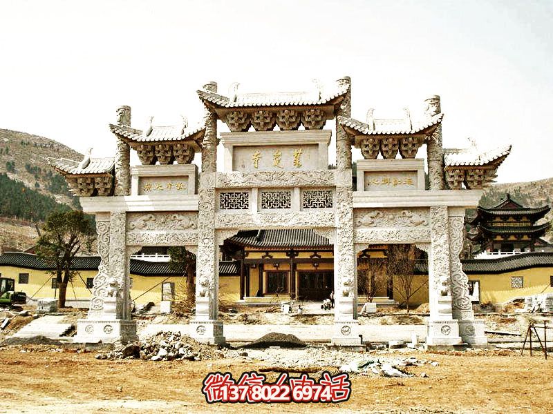 仿古斗拱牌坊，裝點您的景區(qū)、寺院門前